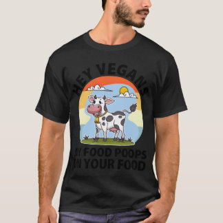 Vegan voedings vriend t-shirt