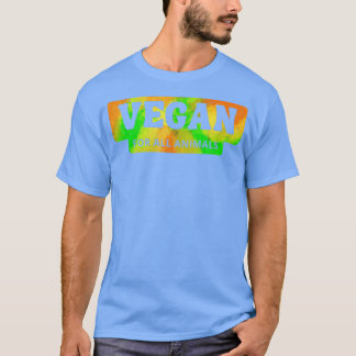  Vegan, voor alle dieren, wreedvrij leven T-shirt