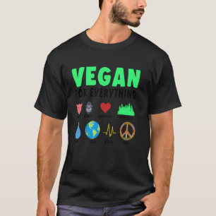 Vegan Voor Alles Biologisch Voedsel Herbivoor Groe T-shirt