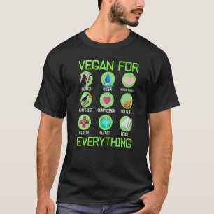 Vegan Voor Alles Trots Veganist 4 T-shirt