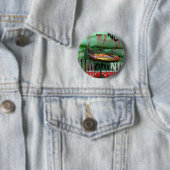 vegan voor altijd ronde button 5,7 cm (In situ)
