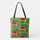 Vegan Voor De Dieren (FTA) Tote Bag (Achterkant)