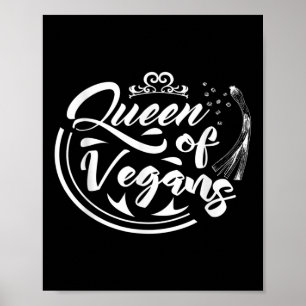 Vegan voor dier- en milieubescherming poster