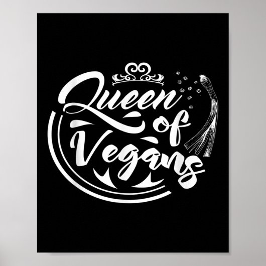 Vegan voor dier- en milieubescherming poster (Voorkant)