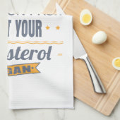 Vegan vraagt niet naar mijn proteïne theedoek (Quarter Fold)