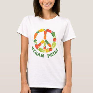 Vegan Vredesproducten trots T-shirt