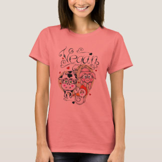 Vegan vrienden t-shirt