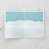 Vegan vrolijk kerstfeest met schattige biggen en c kaart (Binnen)