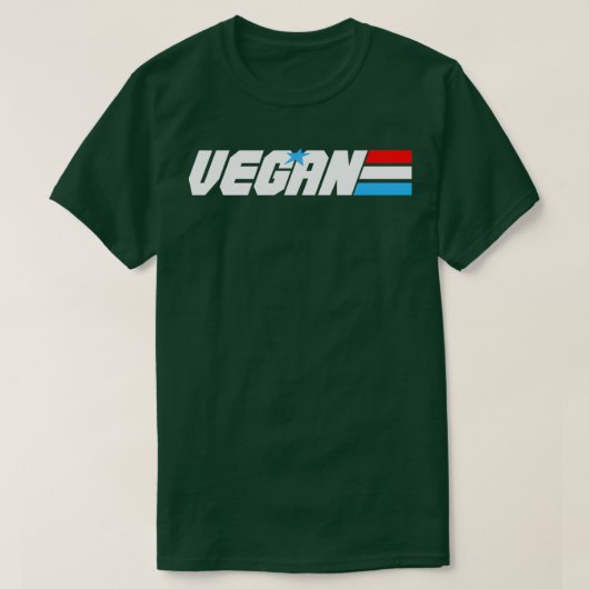 Vegan Warrior T-shirt (Design voorkant)