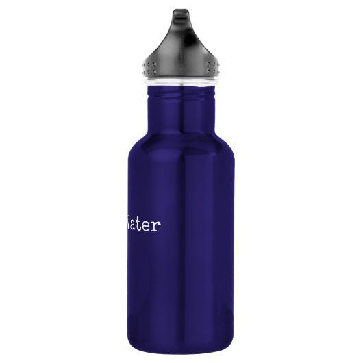 Vegan Water Bottle Waterfles (Rechts)