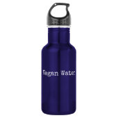 Vegan Water Bottle Waterfles (Voorkant)