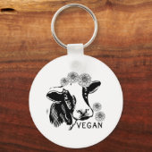 Vegan Workout Animal Free Die Vegetarian Gifts Sleutelhanger (Voorkant)