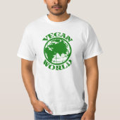Vegan World T-shirt (Voorkant)