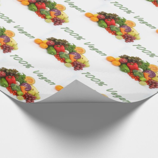 Vegan Wrapping Paper Cadeaupapier (Hoek)