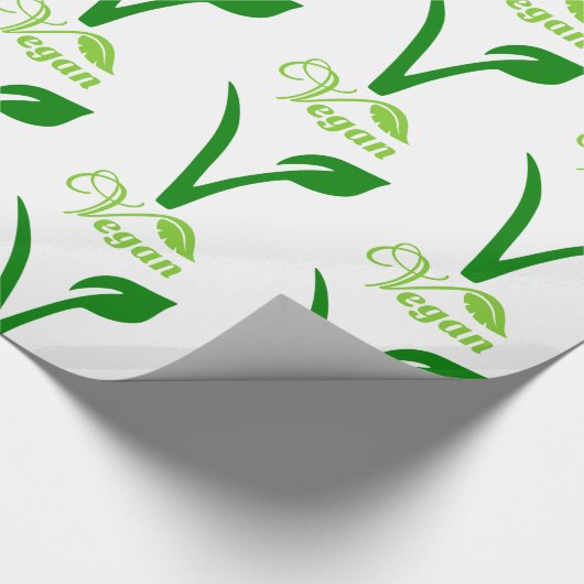 Vegan Wrapping Paper Cadeaupapier (Hoek)