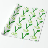 Vegan Wrapping Paper Cadeaupapier (Uitgerold)