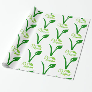 Vegan Wrapping Paper Cadeaupapier