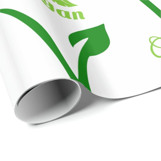 Vegan Wrapping Paper Cadeaupapier (Rol Hoek)
