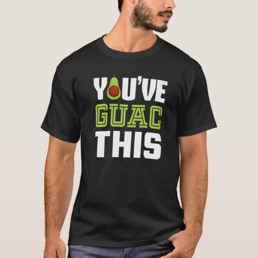 Vegan Youve Guac Deze voeding vegetariër T-shirt (Voorkant)