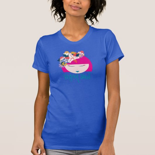 Vegan ziel t-shirt (Voorkant)