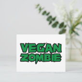 Vegan Zombies Briefkaart (Staand voorkant)