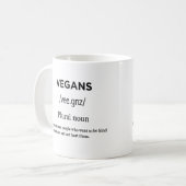 vegandedefinitie koffiemok (Voorkant links)
