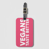 Vegane Aantrekkingskracht Bagagelabel (Voorkant (verticaal))