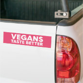 Vegane Aantrekkingskracht Bumpersticker (Op Truck)