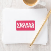 Vegane Aantrekkingskracht Etiket (Insitu)