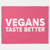 Vegane Aantrekkingskracht Fleece Deken (Voorkant (Horizontaal))