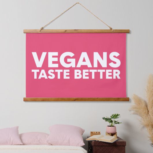 Vegane Aantrekkingskracht Hangend Wandkleed (Slaapkamer)