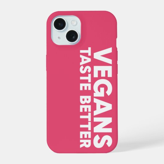 Vegane Aantrekkingskracht iPhone 15 Case (Achterkant)