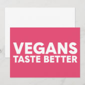 Vegane Aantrekkingskracht Kaart (Voorkant / Achterkant)