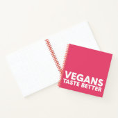 Vegane Aantrekkingskracht Notitieboek (Binnen)