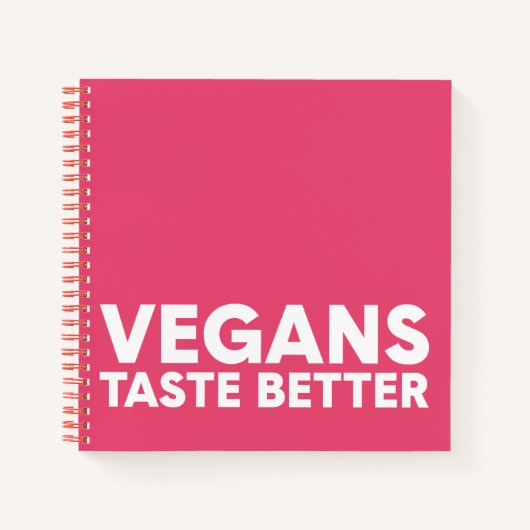 Vegane Aantrekkingskracht Notitieboek (Voorkant)