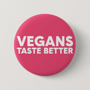 Vegane Aantrekkingskracht Ronde Button 5,7 Cm