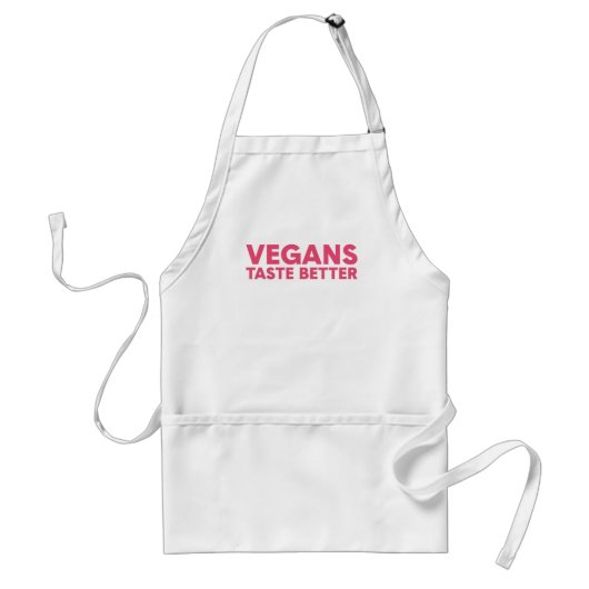 Vegane Aantrekkingskracht Standaard Schort (Voorkant)