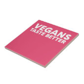 Vegane Aantrekkingskracht Tegeltje (Zijkant)