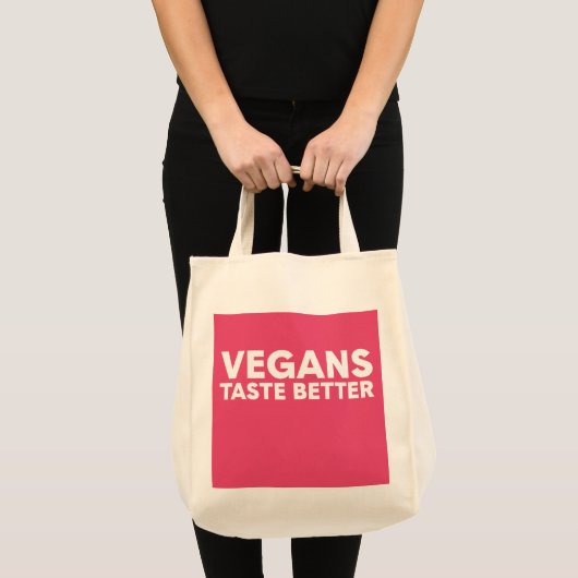 Vegane Aantrekkingskracht Tote Bag (Voorkant (product))