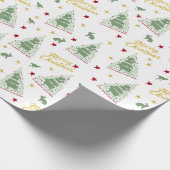 Vegane Boom Cadeaupapier (Hoek)