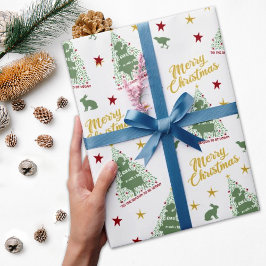 Vegane Boom Cadeaupapier