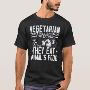 Vegane Gezonde Vegetarisme Vegetarisch T-shirt