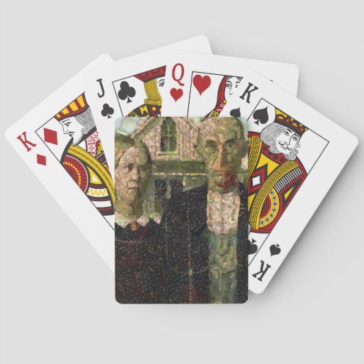 Vegane gotische fine art parodie pokerkaarten (Achterkant)