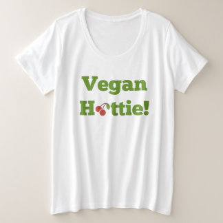 Vegane Hottie Grote Maat T-shirt