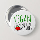 Vegane Pun-knop Ronde Button 7,6 Cm (Voorkant /achterkant)