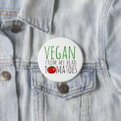 Vegane Pun-knop Ronde Button 7,6 Cm (In situ)