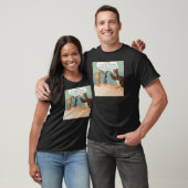 Vegane Thanksgiving Grappig T-shirt (Unisex)