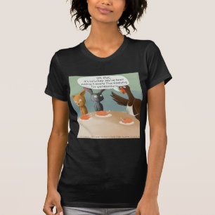 Vegane Thanksgiving Grappig T-shirt