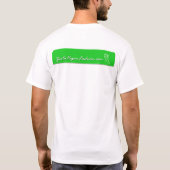 veganenkoe en kalveren - Gepersonaliseerd shirt (Achterkant)