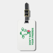 Veganism Bagagelabel (Voorkant verticaal)